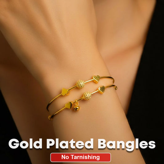 Golden Whispers Bangles