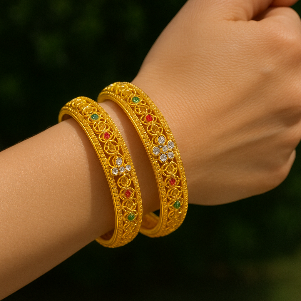 Blossom Glow Bangles