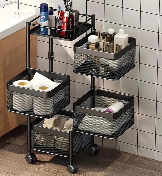 Premium Square Metal Trolley