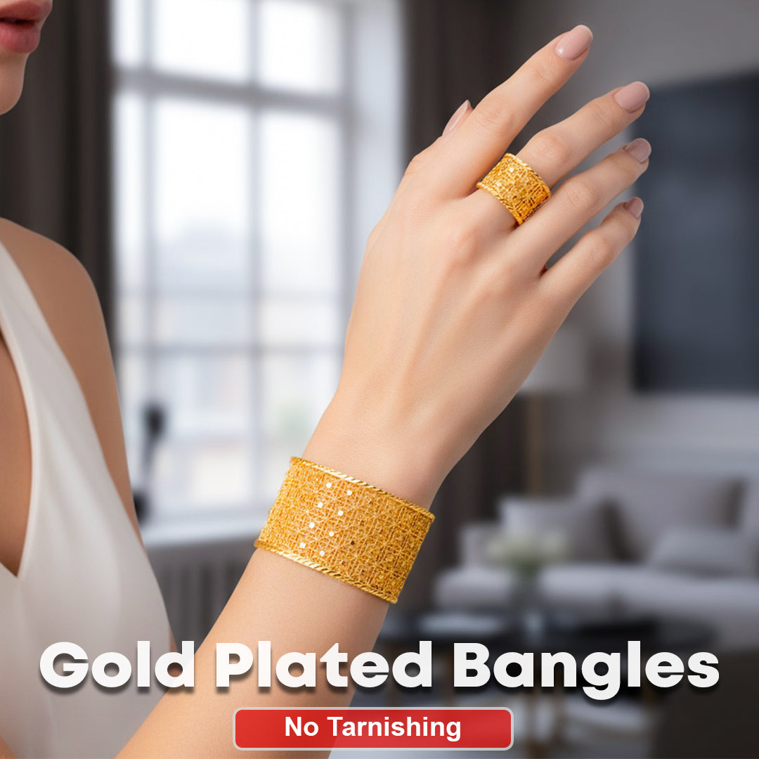 Golden Aura Open Cuff
