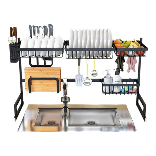 Elegant Kitchen Plate and Dish Holder Organizer